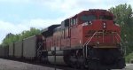 BNSF coal train DPU